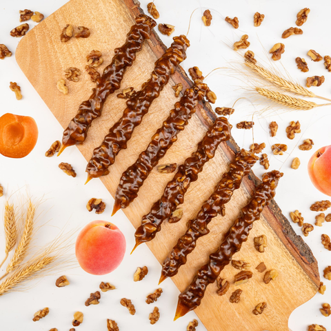 Apricot Walnut Chella Churchkhela