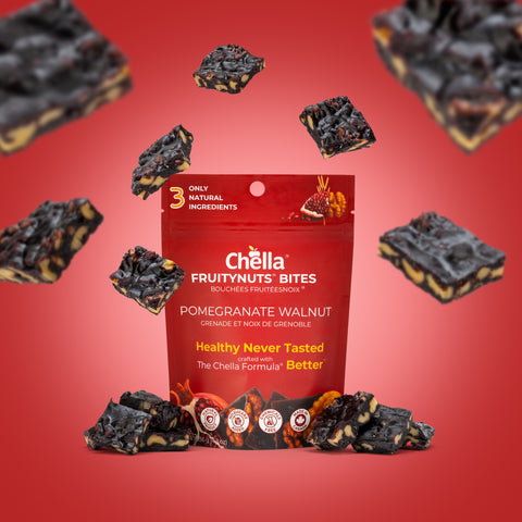 Pomegranate Walnut Bites
