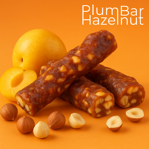 Plum Hazelnut Bars
