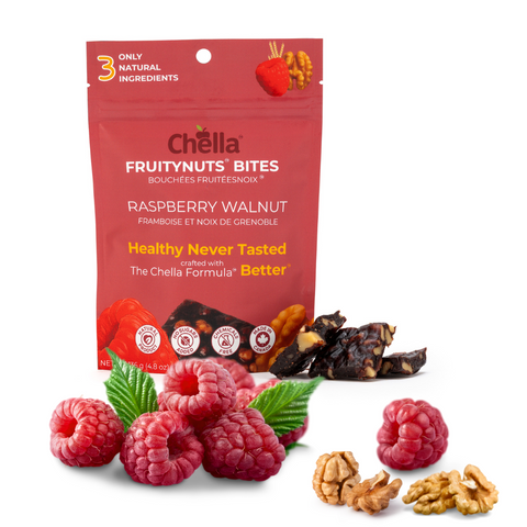 Raspberry Walnut Bites