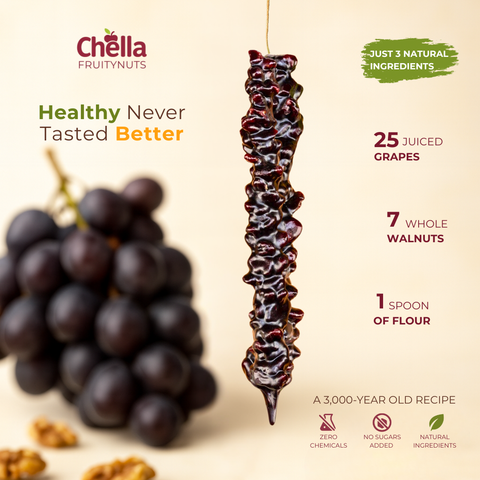 Grape Walnut Chella Churchkhela