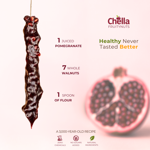 Pomegranate Walnut Chella Churchkhela