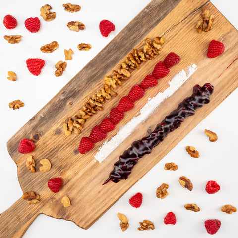 Raspberry Walnut Chella Churchkhela